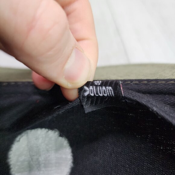 Genuine Volcom Quarter Fabric The Classics Cap Hat Men's Olive OS Snapback - Picture 7 of 7